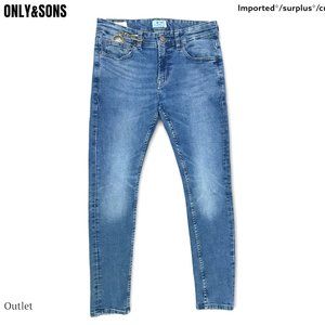 Fresh Peice 100% Original Only & Sons Denim Jeans Surplus Clothes